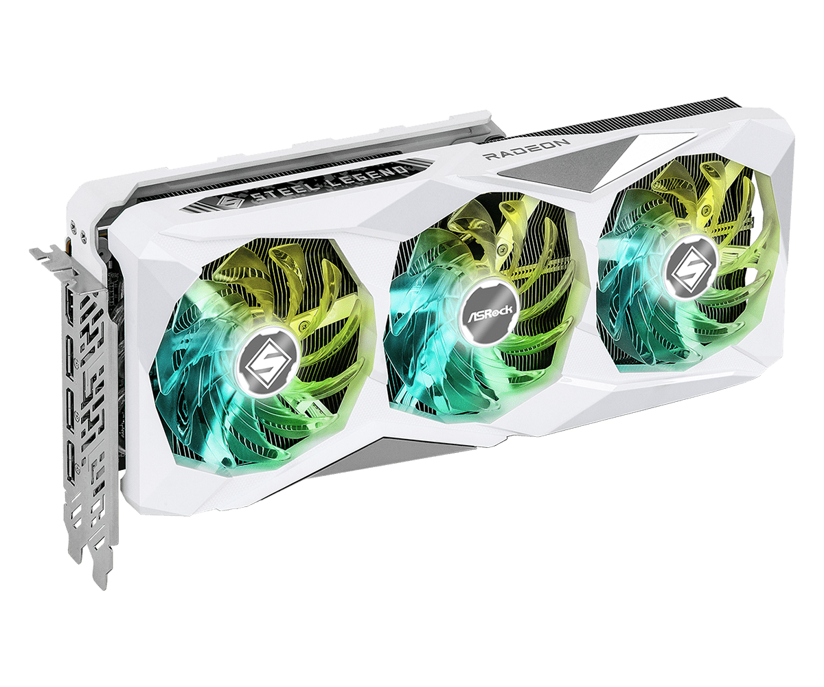 ASROCK RX7800XT SL 16GO Graphi - Triple Fan Gaming Graphics Card 16Gb review and price
